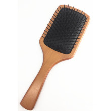 Wooden Grooing Paddle Hair Brush for Scalp Massage